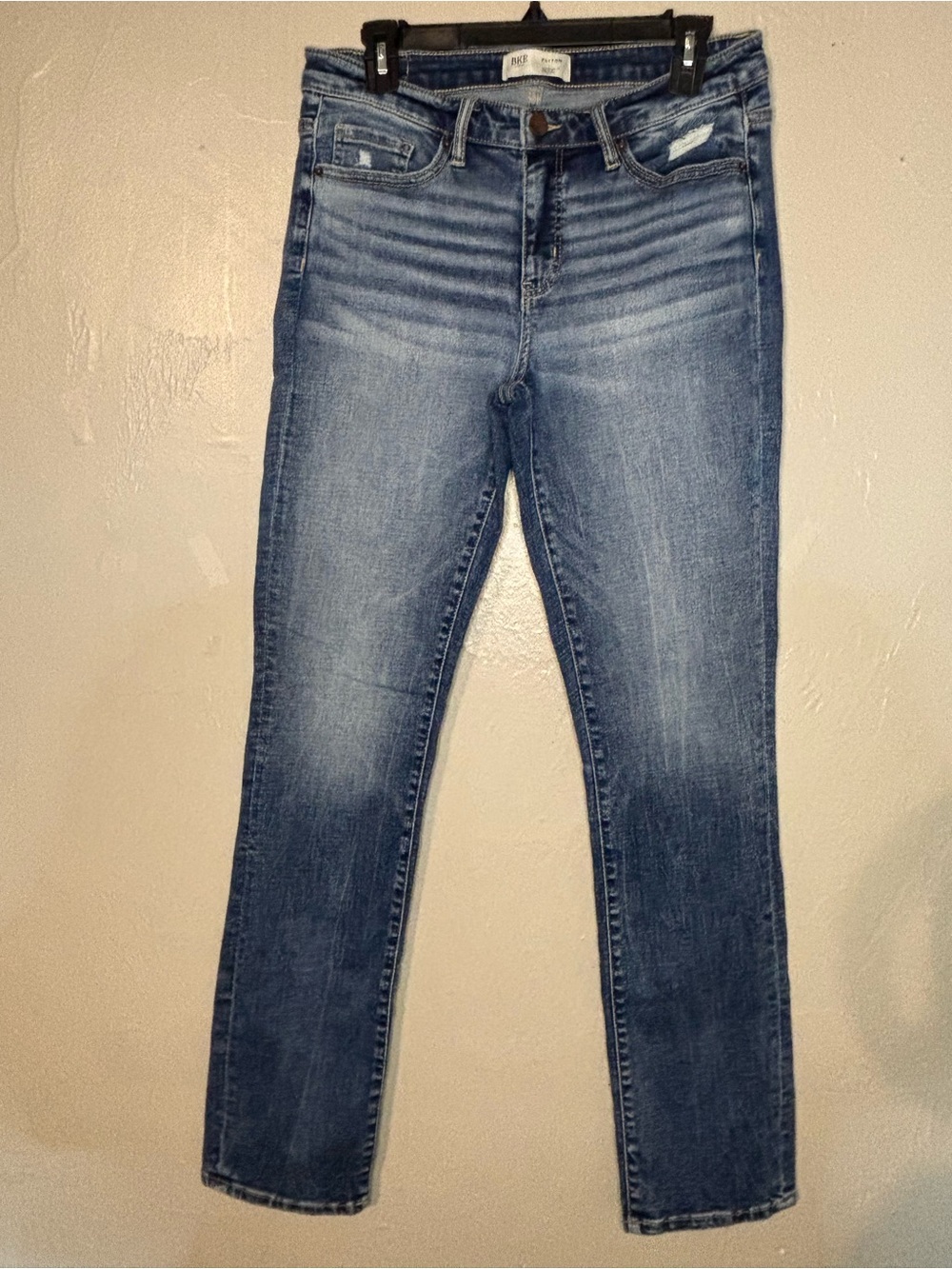 BKE Classic Women's Payton  Midwash Blue Straight Jeans Size 29 x 32